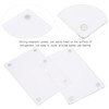 Acrylic Picture Frame, 3in Magnetic Clear Freestanding Acrylic Photo Frame