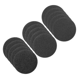 CoCud Hook & Loop Sanding Disc, 3" Dia 80/120/180 Assorted Grit, No Hole Wet Dry Orbital Sandpaper Silicon Carbide - (Applications: for Wood or Metal Polishing), 15-Pieces