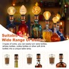 Bottle Lamp Kits, 2 Pack Bronze Bottle Lamp Adaptor Kit,