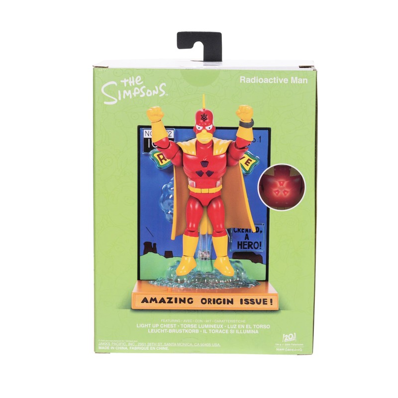 The Simpsons 175534 The Simpsons 5" Premium Collector Radioactive Action