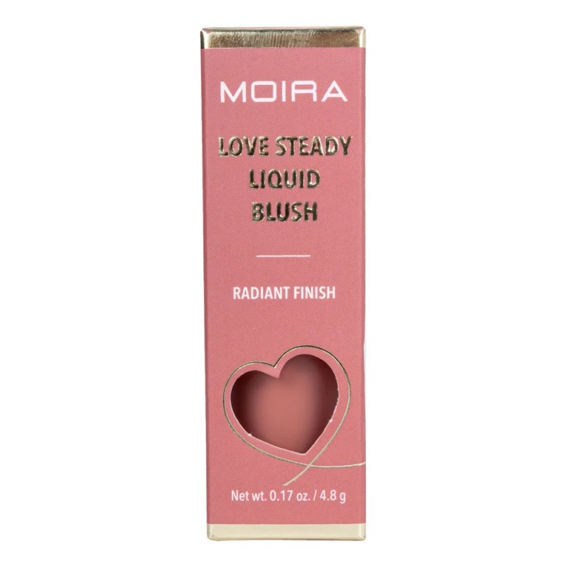 Rubor Lquido Matte Y Luminoso Love Steady Moira Cosmetics Tono