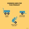 Marathon 4.10/3.50-6" Flat Free, Hand Truck / All Purpose Utility