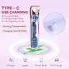 Hatteker Bikini Trimmer for Women,4-in-1 Dual Head Women's Electric Razor