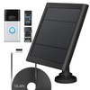 Solar Panel for Ring Doorbell 5W 5V Solar Charger Pefect