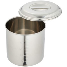 Clover molybdenum round kitchen pot with scale 14 cm Hands Free