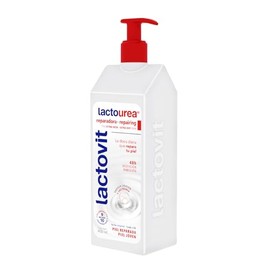 Lactovit - Crema Corporal Lactourea - Hidratante y Reparadora - 400 ml