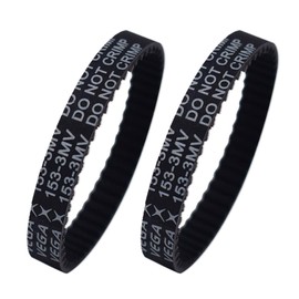 ADDFRESH 153-3MV-7 Short Belt Replacement for Shark Vacuum AZ2002 AZ2000 AZ2000W AZ2000WWK HZ2002 HZ2000 LA502 LA500 LA455 UV850 Front Soft Brush Part 153-3GT-7