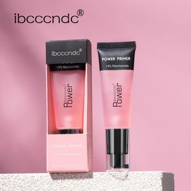 Hydrating Pore Minimizing Face Primer, Smooth Lightweight Clear Gel Makeup Primer for Covers Pores, Long Lasting Moisturizing Makeup Gel Primer, Women Cosmetic, Christmas Gift - Color: Baby Pink, Specification: one-size