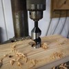 Star-M Combination Short Auger Bit with Brad Point