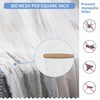 Sublaga Round Mosquito Net for Bed, Large White Bed Canopy
