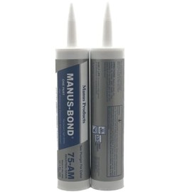 Belgrade Parts & Service, Inc. Manus Products 75AM Sealant 10.1 oz. Cartridge, Gray/Grey (2 Pack)