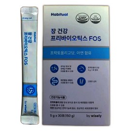 Gut health prebiotics FOS lactic acid bacteria food 30 packets / 장건강 프리바이오틱스 FOS 유산균먹이 30포
