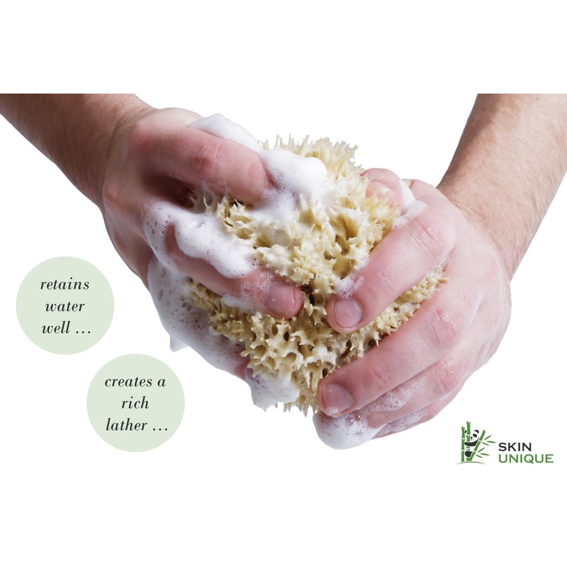 Skin Unique Mediterranean Natural Sea Sponge in Gift Box -