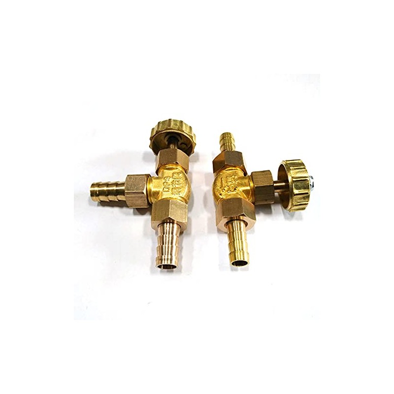 Elbow Brass Needle Valve for Gas/Air/Lpg Brass Hose Regulating Gate