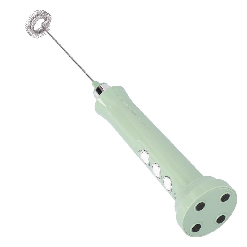 Electric Mixer ThreeSpeed USB Charging 1200mAh Battery Handheld Milk Frother