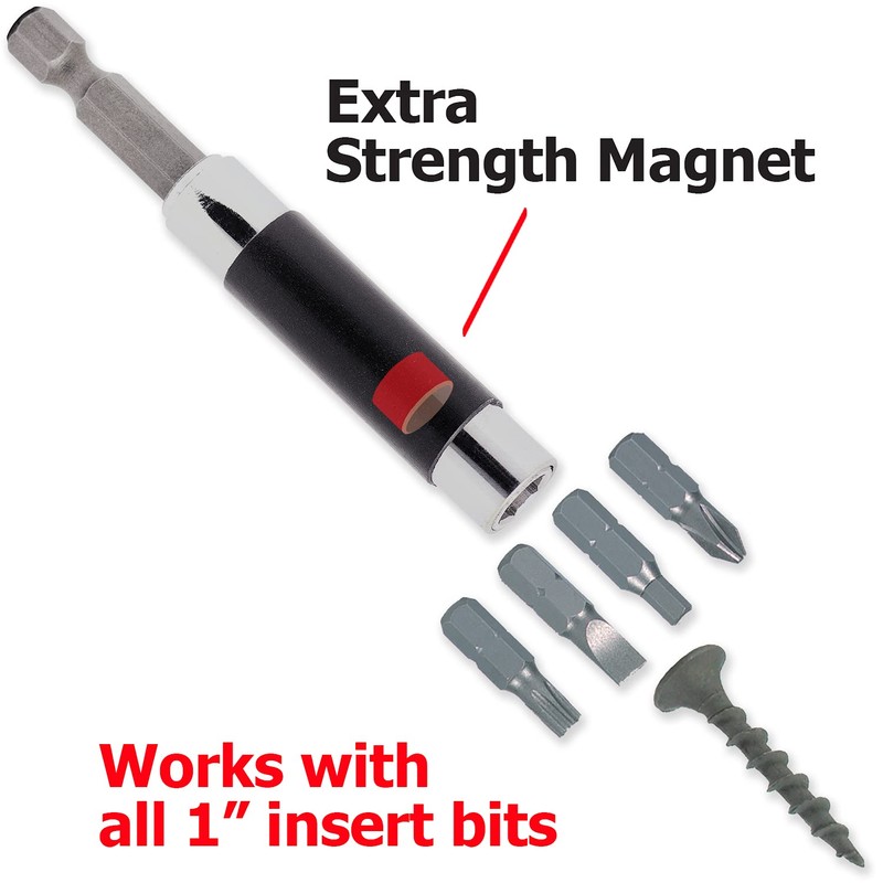 IVY Classic 44622 5" Magnetic Screw Guide Driver, 1/Card