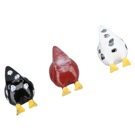 Chicken Butt Refrigerator Magnet, 3Pcs Funny Magnetic Decorative Chicken Butt Refrigerator Magnets for Fridge, Whiteboard Kitchen Accessories