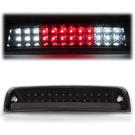 G-PLUS High Mount Dual Row LED 3rd Third Brake Light Compatible with Dodge Ram 1500 2009-2017 / Ram 2500 3500 2010-2017 High Mount Stop Cargo Lamps Assembly Black Housing