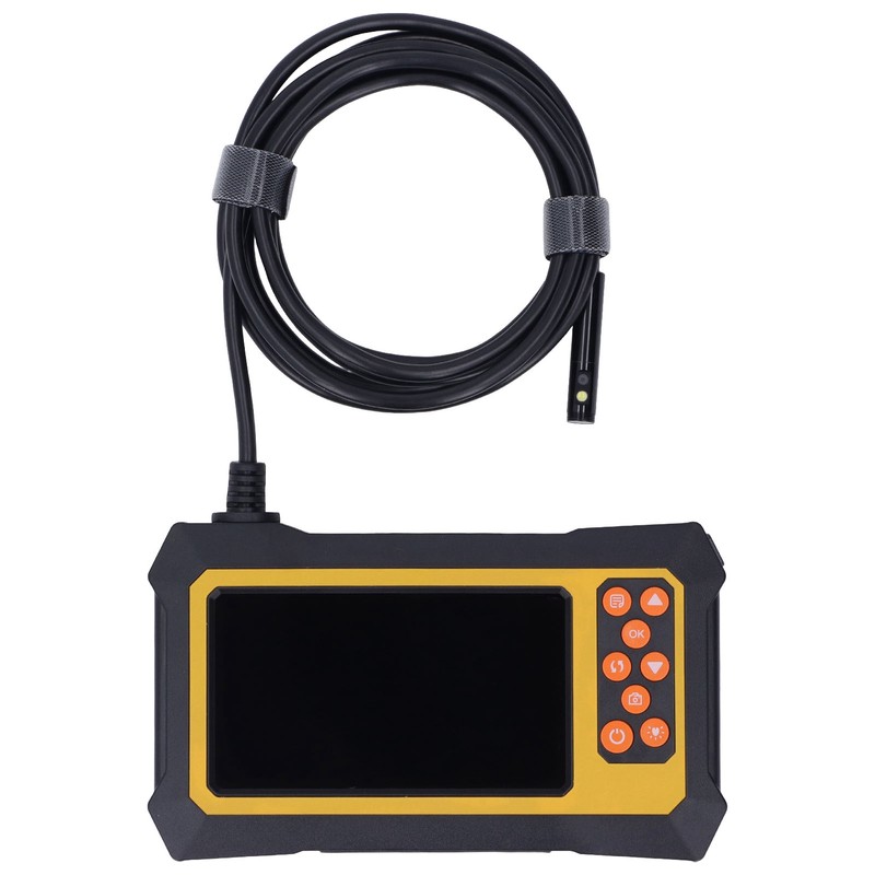 Dual Lens Industrial Endoscope ABS 1080P Digital Inspection Camera Waterproof