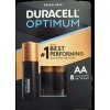 Duracell Alkaline Battery Optimum AA Size Single Use Home Backup