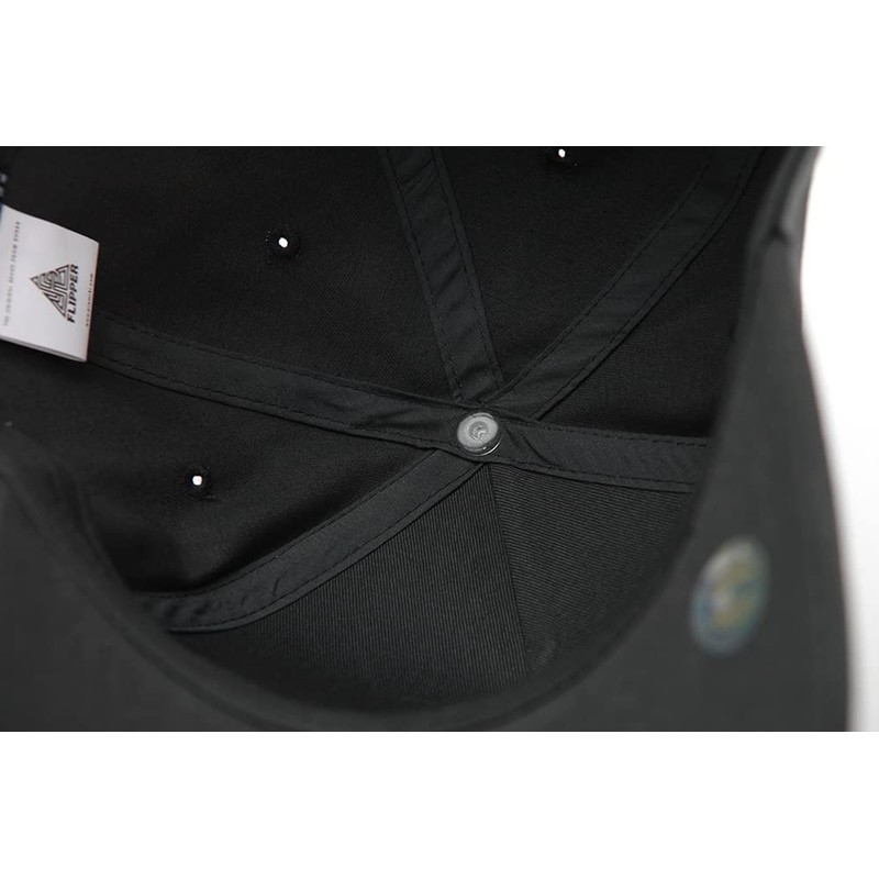 FLIPPER Kpop Fashion Outdoor Camping Round Embroidered Cap, Men's, Women's,