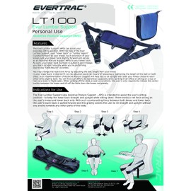 Everyway4all EverTrac Taiwan LT100 Lumbar Back Support Adjustable Personal Belt