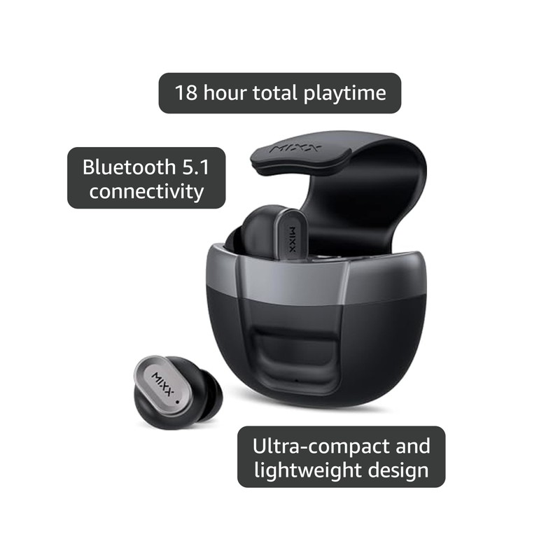 MIXX StreamBuds Solo 1 True Wireless Earbuds – Bluetooth 5.1