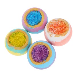 Baluue 4pcs Natural Bathing Accessories Essential Oils Sea Moisturizing Shower for Relaxation Cleansing Each for Spa