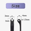 TORWOL Metal Glasses Arm Replacement Legs Replacement Eyeglass Arm,Glasses Repair
