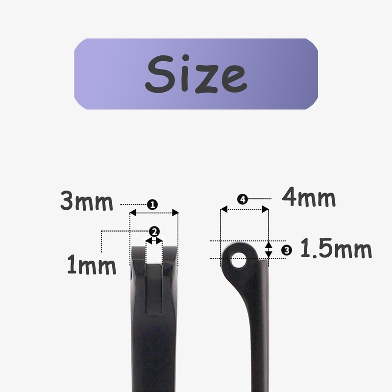 TORWOL Metal Glasses Arm Replacement Legs Replacement Eyeglass Arm,Glasses Repair
