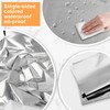 EOGRFW 4 Pack Silver Foil Tablecloth,54 x 108 Inch Rectangle