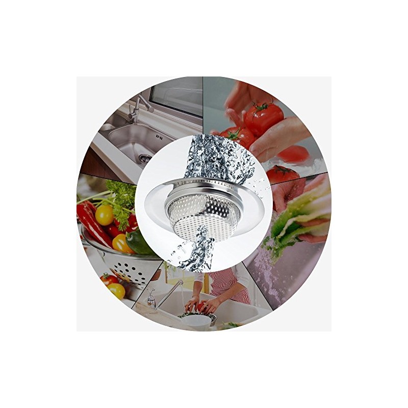 2 Pack - 2.75" Top / 1.5" Basket, Stainless Steel