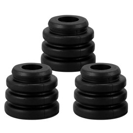 DECHOUS 3pcs Air Conditioner Rubber Anti-Vibration Rubber Pad Shock Absorber for Air Conditioner Compressor Accessories