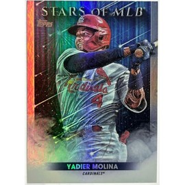 Yadier Molina Baseball Card 2022 Series 1 Stars of Baseball #SMLB-19
