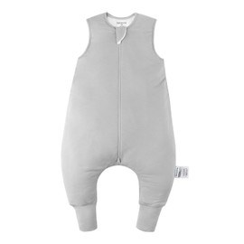 BubblePanda Rayon Made from Bamboo Toddler Sleep Sack with Feet 12-24 Months 1.0 Tog Ultra Soft Toddler Sleeping Sack 1t-2t Sleep Bag Walker Quilted Wearable Blanket with Legs 2-Way Zipper Lightweight