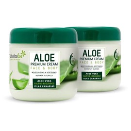 Tabaiba, aloe vera body cream, aloe vera cream, Tabaibaloe premium face and body cream, 2 units, 600 ml