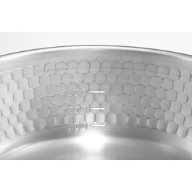 Yokoyama OGS-450 Yukihira Pot, Induction Compatible, Tsubame no Takumi Sakuragin, 8.7 inches (22 cm), Silver