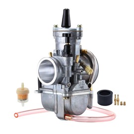 SVKZGFZ PWK 32MM Carburetor for Honda CR80 CR85R CR125 Kawasaki KX80 KX100 KX125 Suzuki RM65 RM85 RM85L Yamaha DT125 YZ85 YZ125 100-200CC Dirt Pit Bike Carb