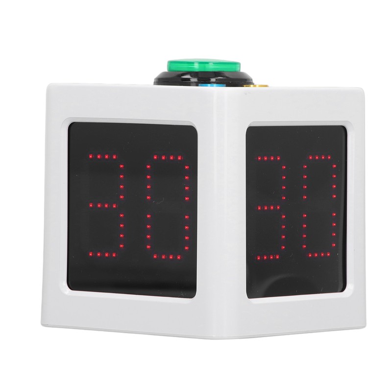 Poker Shot Clock Seconds Countdown Rechargeable 1.4in 4 Sides Cube