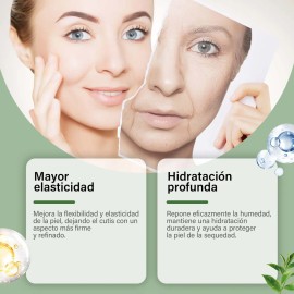 Crema Facial Hidratante Mopoyat Colágeno Verde Piel Seca 100g