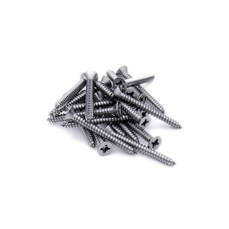 No.10 x 1.5 (4.8mm x 38mm) Pozi Countersunk Self-Tapping Screw