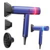 Ionic Hair Dryer with Diffuser and Concentrator, Professional Lightweight Quiet