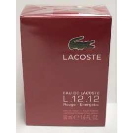 Lacoste Eau de Lacoste L.12.12 Pour Lui Rouge EDT Spray 1.6 fl oz made in UK