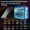 GSCOLER 10-Port ARGB & PWM Fan Hub Controller - Magnetic
