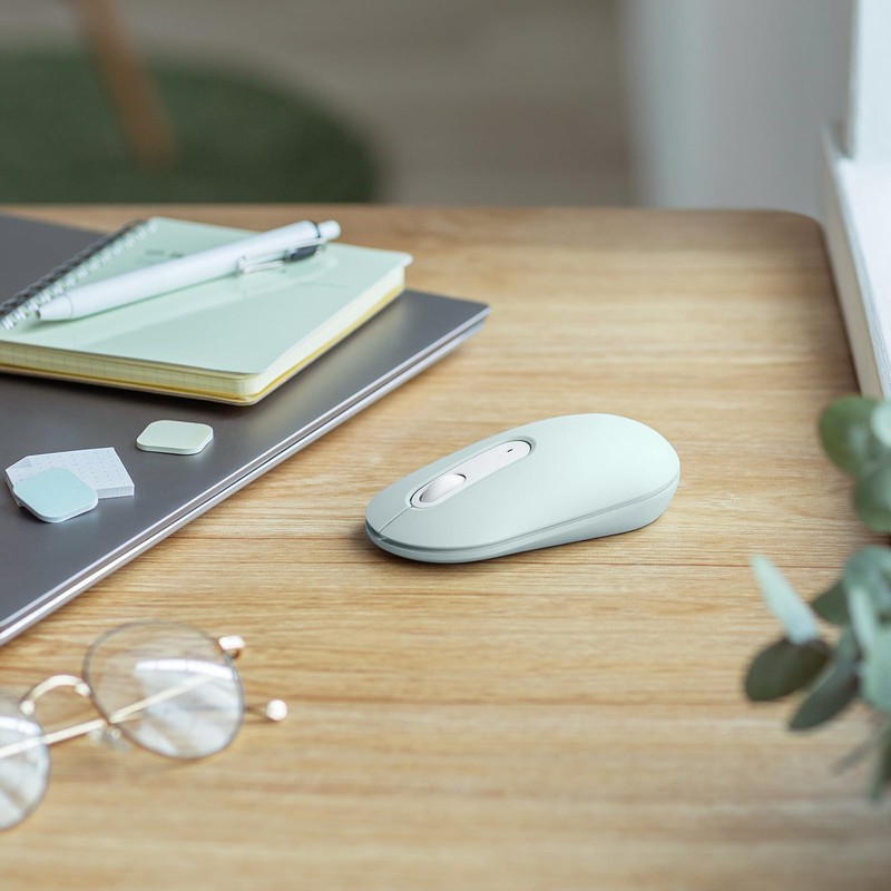 Sanwa Supply MA-WBS327G Silent Wireless Mouse (Green)