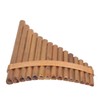 Musical Professional Panpipe Pan Flute 15 Pipes G Key Musical