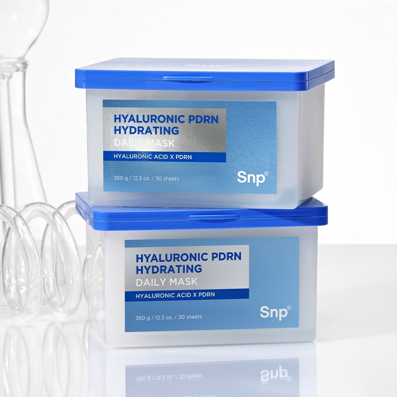 SNP Hyaluronic Acid PDRN Extracting Moisture Daily Mask Pack 30