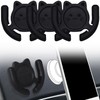 HOMEFOX Multi-Surface Holder Car Mount 3 Pack Compatible for Popsocket
