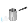 Butter Warmer Mini Stainless Steel Coffee Heating Melting Pot 1000ml