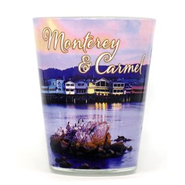 Monterey-Carmel California Photo Collage Shot Glass